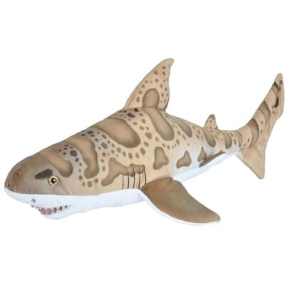 WILD REPUBLIC Living Ocean Squalo Leopardo, Regalo Educativo, Regalo Per Bambini, Imbottitura Realizzata Partendo Da Bottiglie Riciclate, 50 cm WILD REPUBLIC Living Ocean Squalo Leopardo, Regalo Educativo, Regalo Per Bambini, Imbottitura Realizzata Partendo Da Bottiglie Riciclate, 50 cm