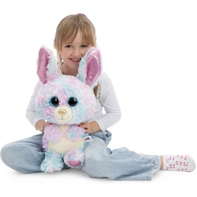 NICI Peluche GLUBSCHIS Coniglio Rainbow Mellie 35 cm Morbido e Curato nei Dettagli, Perfetto da Coccolare e Regalare NICI Peluche GLUBSCHIS Coniglio Rainbow Mellie 35 cm Morbido e Curato nei Dettagli, Perfetto da Coccolare e Regalare
