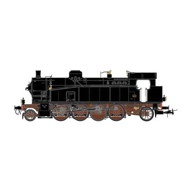 Rivarossi FS, Locomotiva A Vapore Gr. 940, Lucerne, Episodio III, con Decoder Sonoro Dcc Modello Railwayloco, Steam Rivarossi FS, Locomotiva A Vapore Gr. 940, Lucerne, Episodio III, con Decoder Sonoro Dcc Modello Railwayloco, Steam