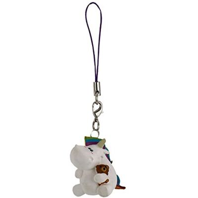 Bullyland Portachiavi a Forma di Unicorno con Orsacchiotto Bullyland Portachiavi a Forma di Unicorno con Orsacchiotto