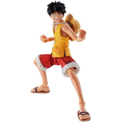 TAMASHII NATIONS One Piece S.H.Figuarts Action Figure Monkey D. Luffy Marineford 15 cm TAMASHII NATIONS One Piece S.H.Figuarts Action Figure Monkey D. Luffy Marineford 15 cm