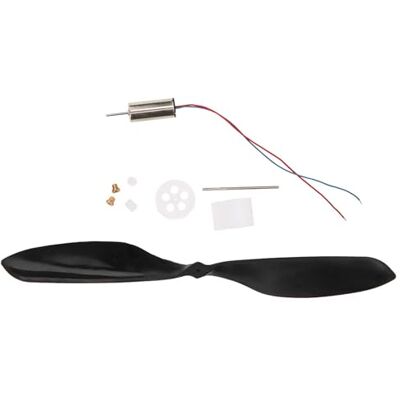 Kodrily Kit motore aereo RC, motori droni ad alta velocità, set di eliche motore coreless da 3,7 V, motore 8520 da 1 mm, elica motore brushless ABS RC con cavo da 15 cm per telecomando giocattolo RC Kodrily Kit motore aereo RC, motori droni ad alta velocità, set di eliche motore coreless da 3,7 V, motore 8520 da 1 mm, elica motore brushless ABS RC con cavo da 15 cm per telecomando giocattolo RC