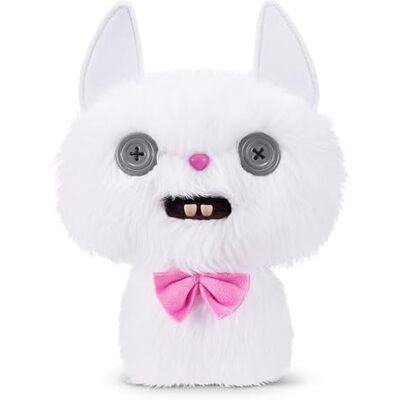 Fuggler Alley Cats 9-inch (Cheeze) Bianco by ZURU – Giocattolo di peluche Funny Ugly Monster con denti quasi umani, peluche collezionabile per bambini, adolescenti, adulti e amanti dei gatti strani Fuggler Alley Cats 9-inch (Cheeze) Bianco by ZURU – Giocattolo di peluche Funny Ugly Monster con denti quasi umani, peluche collezionabile per bambini, adolescenti, adulti e amanti dei gatti strani