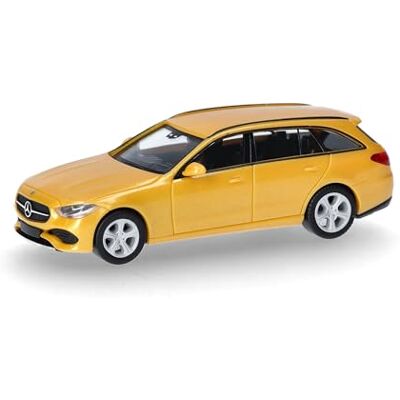 Herpa Modellino d'auto Mercedes-Benz Classe C Station Wagon, raggio solare, scala 1:87, pezzo da collezione, Made in Germany, plastica Modello in miniatura, Colore normal, large, Herpa Modellino d'auto Mercedes-Benz Classe C Station Wagon, raggio solare, scala 1:87, pezzo da collezione, Made in Germany, plastica Modello in miniatura, Colore normal, large,