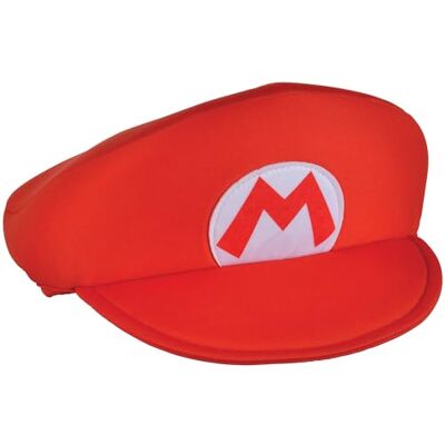 amscan Cappello Super Mario Brothers, rosso, taglia unica, 1 pezzo amscan Cappello Super Mario Brothers, rosso, taglia unica, 1 pezzo