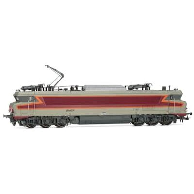JOUEF SNCF, CC 21001 in livrea Rosso-Grigio con Logo nuille, EP; IV, con decoder sonoro DCC Locomotiva elettrica JOUEF SNCF, CC 21001 in livrea Rosso-Grigio con Logo nuille, EP; IV, con decoder sonoro DCC Locomotiva elettrica
