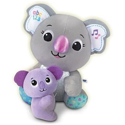 VTech Lala e Lulu Teneri Abbracci, Koala Peluche Interattivi con Oltre 100 Frasi e Canzoni, Dotati di Giochi Interattivi per Imparare Lettere e Numeri, Lingua Italiana, Batterie Incluse, 9-36 Mesi VTech Lala e Lulu Teneri Abbracci, Koala Peluche Interattivi con Oltre 100 Frasi e Canzoni, Dotati di Giochi Interattivi per Imparare Lettere e Numeri, Lingua Italiana, Batterie Incluse, 9-36 Mesi