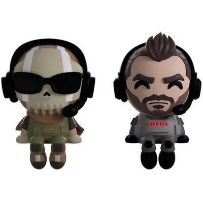 YouTooz Call of Duty Vinyl Figures Ghost & Soap Monitor Buddiez 7 cm YouTooz Call of Duty Vinyl Figures Ghost & Soap Monitor Buddiez 7 cm