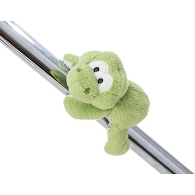 NICI Mag Fridolin Frog Ranocchio di peluche con calamita, aderisce a superfici metalliche, lavagne magnetiche e ma della borsa diventando un compagno di viaggio, 12 cm, verde NICI Mag Fridolin Frog Ranocchio di peluche con calamita, aderisce a superfici metalliche, lavagne magnetiche e ma della borsa diventando un compagno di viaggio, 12 cm, verde