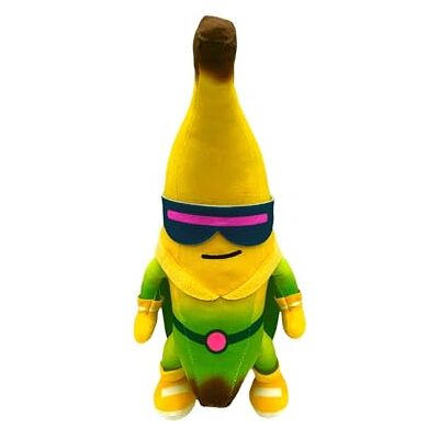 Bizak Stumble Guys Peluche Super Banana 20 cm, Giocattolo Morbido e Morbido del Videogioco di Abbattimento, Regalo per Bambini o Adulti di Qualsiasi Età () Bizak Stumble Guys Peluche Super Banana 20 cm, Giocattolo Morbido e Morbido del Videogioco di Abbattimento, Regalo per Bambini o Adulti di Qualsiasi Età ()