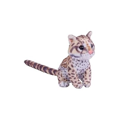 WILD REPUBLIC Rainforest Ocelot, Peluche, 15 cm, Giocattolo di Peluche, Riempimento con Bottiglie d'Acqua Riciclate Filate WILD REPUBLIC Rainforest Ocelot, Peluche, 15 cm, Giocattolo di Peluche, Riempimento con Bottiglie d'Acqua Riciclate Filate