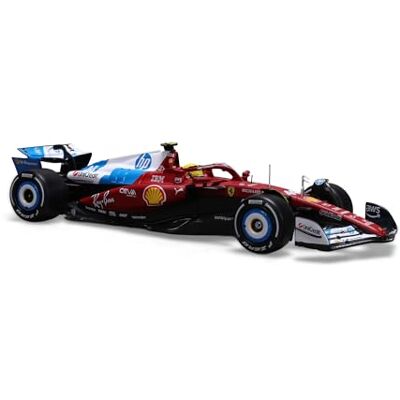 Burago 1:24 F1 Ferrari SF-25 2025 Hamilton con casco Miami GP Burago 1:24 F1 Ferrari SF-25 2025 Hamilton con casco Miami GP