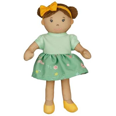 Heless Bambola di pezza Martha con Vestito Verde da Mettere e togliere, Alta Circa 22 cm, Morbida Bambola da coccolare, Giocare e Amare Heless Bambola di pezza Martha con Vestito Verde da Mettere e togliere, Alta Circa 22 cm, Morbida Bambola da coccolare, Giocare e Amare