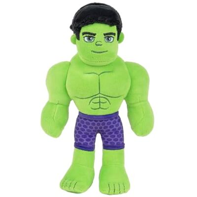 SPIDEY AND HIS AMAZING FRIENDS Marvel's Marvel's -8-Inch Little Plush Hulk Kids dai 3 anni in su, giocattoli con i tuoi simpatici eroi del vicinato, multicolore SPIDEY AND HIS AMAZING FRIENDS Marvel's Marvel's -8-Inch Little Plush Hulk Kids dai 3 anni in su, giocattoli con i tuoi simpatici eroi del vicinato, multicolore