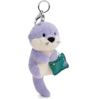 NICI Portachiavi Lontra Ophelio 12 cm con Moschettone in Peluche Morbida, Idea Regalo NICI Portachiavi Lontra Ophelio 12 cm con Moschettone in Peluche Morbida, Idea Regalo