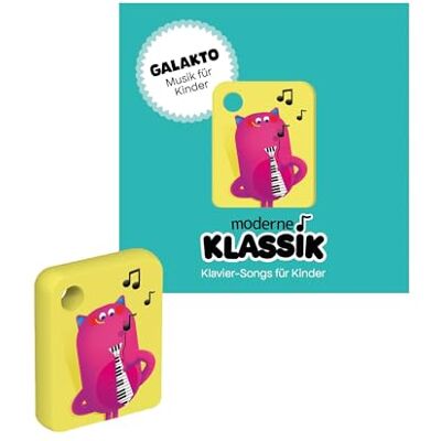 Galakto Audio Token: moderno classico – canzoni per pianoforte per bambini, musica per bambini dai 3 anni, tempo di riproduzione circa 38 minuti Galakto Audio Token: moderno classico – canzoni per pianoforte per bambini, musica per bambini dai 3 anni, tempo di riproduzione circa 38 minuti