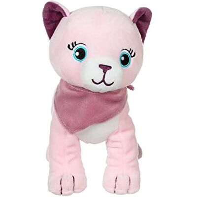 Gipsy TOYS simpatico gattino con sana sciarpa rosa Parma peluche per bambini Gipsy TOYS simpatico gattino con sana sciarpa rosa Parma peluche per bambini