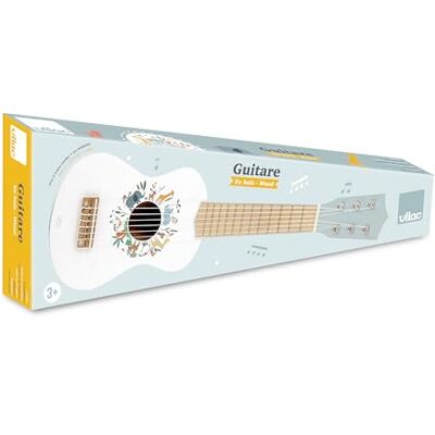 Vilac Chitarra Gli Animali del Mondo Sarah Betz Giocattolo Musicale 1 Chitarra in Legno laccato e illustrato con 6 Corde + 1 plettro in plastica. Giochi di risveglio Da 3 Anni Vilac Chitarra Gli Animali del Mondo Sarah Betz Giocattolo Musicale 1 Chitarra in Legno laccato e illustrato con 6 Corde + 1 plettro in plastica. Giochi di risveglio Da 3 Anni
