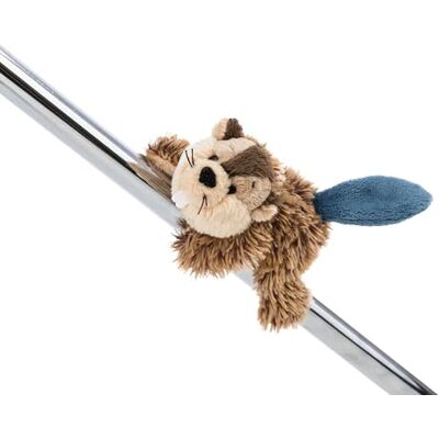 NICI Mag Harry Woodsnacker Castoro portafortuna di peluche con calamita, aderisce a superfici metalliche, lavagne magnetiche e ma della borsa diventando un compagno di viaggio, 12 cm NICI Mag Harry Woodsnacker Castoro portafortuna di peluche con calamita, aderisce a superfici metalliche, lavagne magnetiche e ma della borsa diventando un compagno di viaggio, 12 cm