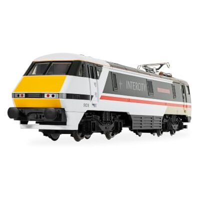 Hornby RailRoad BR Intercity Classe 91 Robert Louis Stevenson 91018 Con Suono, Locomotiva Ferroviaria Junior, dai 14 anni in su Hornby RailRoad BR Intercity Classe 91 Robert Louis Stevenson 91018 Con Suono, Locomotiva Ferroviaria Junior, dai 14 anni in su