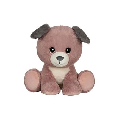 Gipsy Toys – Peluche cane Puppy Eyes Pets – 40 cm – Rosa Polvere e Grigio Gipsy Toys – Peluche cane Puppy Eyes Pets – 40 cm – Rosa Polvere e Grigio