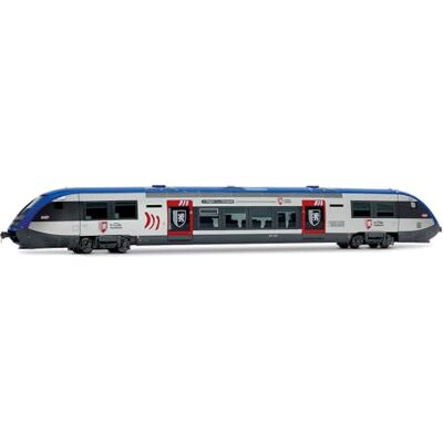 JOUEF SNCF, automotrice Diesel X73500'Nouvelle Aquitaine' (Bordeaux), EP; VI, con decoder sonoro DCC Locomotiva Diesel JOUEF SNCF, automotrice Diesel X73500'Nouvelle Aquitaine' (Bordeaux), EP; VI, con decoder sonoro DCC Locomotiva Diesel