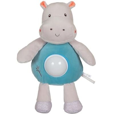 Gipsy TOYS – HIPPOPOTAME – VEILLEUSE – PELUCHE – GAMMA BAMBOO – 26 CM S/CARTA – GRIGIO E BLU – 1° Epoca Gipsy TOYS – HIPPOPOTAME – VEILLEUSE – PELUCHE – GAMMA BAMBOO – 26 CM S/CARTA – GRIGIO E BLU – 1° Epoca