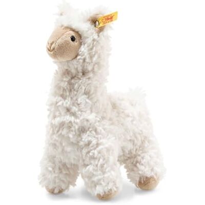 Steiff Animals Morbido Peluche Friends Leandro Lama, Colore Crema, 19 cm, 69444 Steiff Animals Morbido Peluche Friends Leandro Lama, Colore Crema, 19 cm, 69444