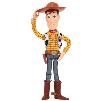 Disney Official Action figure parlante Woody, Toy Story, 39 cm Disney Official Action figure parlante Woody, Toy Story, 39 cm