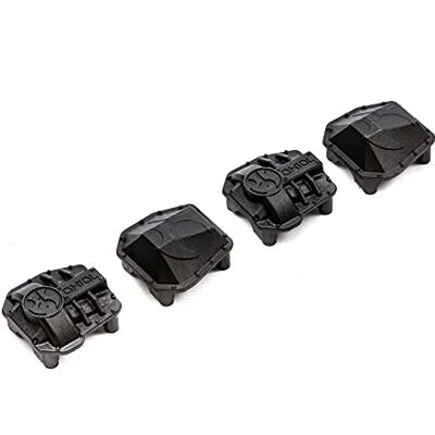 Axial AR45P AR45 Copertura differenziale, Colore: Nero SCX10 III, Grigio/Argento Axial AR45P AR45 Copertura differenziale, Colore: Nero SCX10 III, Grigio/Argento