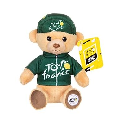 Gipsy Toys Peluche Orso Maglia e Berretto sprinteur Verde 15 cm Peluche Ufficiale del Tour de France. Regalate Un Campione ai Colori dello Sprint! Gipsy Toys Peluche Orso Maglia e Berretto sprinteur Verde 15 cm Peluche Ufficiale del Tour de France. Regalate Un Campione ai Colori dello Sprint!