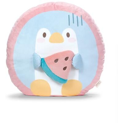 NICI mymochi Waddle Peluche a forma di pinguino con anguria, morbido ed elegante pupazzo da coccolare o usare come accessorio, per adulti e bambini, 35 x 33 x 12 cm, blu NICI mymochi Waddle Peluche a forma di pinguino con anguria, morbido ed elegante pupazzo da coccolare o usare come accessorio, per adulti e bambini, 35 x 33 x 12 cm, blu