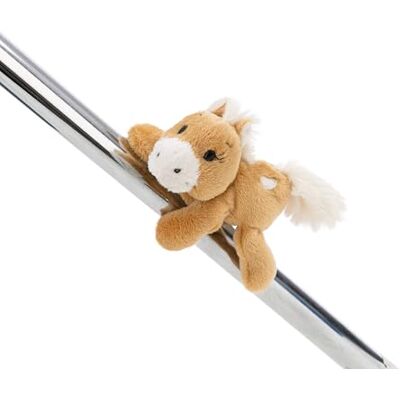 NICI Mag Holly K. Pony di peluche con calamita, aderisce a superfici metalliche, lavagne magnetiche e ma della borsa diventando un compagno di viaggio, 12 cm, marrone NICI Mag Holly K. Pony di peluche con calamita, aderisce a superfici metalliche, lavagne magnetiche e ma della borsa diventando un compagno di viaggio, 12 cm, marrone