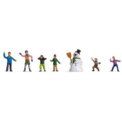 NOCH Bambini nella neve, multicolore NOCH Bambini nella neve, multicolore