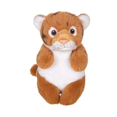 Gipsy TOYS – PELUCHE DEFIS NATURE PROTECT TIGRE DEL BENGALA 15 CM – GIALLO, NERO E BIANCO Gipsy TOYS – PELUCHE DEFIS NATURE PROTECT TIGRE DEL BENGALA 15 CM – GIALLO, NERO E BIANCO