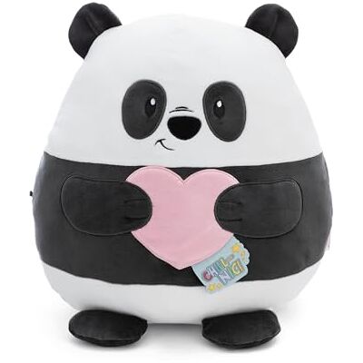 NICI peluche Panda con Cuore Chill- 30cm bianco Simpatico peluchetto con imbottitura morbida per giochi e coccole, Doudou, perfetto come idea regalo per bambini e adulti NICI peluche Panda con Cuore Chill- 30cm bianco Simpatico peluchetto con imbottitura morbida per giochi e coccole, Doudou, perfetto come idea regalo per bambini e adulti