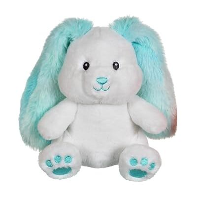 Gipsy TOYS – LAPIN FLUFFY – PELUCHE – 15 CM – TURCHESE E BIANCO – 1° AGE Gipsy TOYS – LAPIN FLUFFY – PELUCHE – 15 CM – TURCHESE E BIANCO – 1° AGE