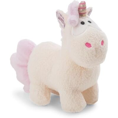 NICI Creamy Pink Unicorno di peluche morbido, tenero pupazzo per coccole e giochi, per adulti e bambini, 13 cm, bianco NICI Creamy Pink Unicorno di peluche morbido, tenero pupazzo per coccole e giochi, per adulti e bambini, 13 cm, bianco