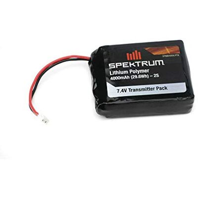 Spektrum 7,4 V 4000 mAh 2S LiPo Trasmettitore batteria Spektrum 7,4 V 4000 mAh 2S LiPo Trasmettitore batteria