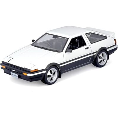 Maisto Toyota Sprinter Trueno AE86, bianco – Modellino auto 1:24 – Auto da collezione fedele auto giocattolo con volante mobile, porte, bagagliaio e cofano, a partire dai 3 anni (5 W) Maisto Toyota Sprinter Trueno AE86, bianco – Modellino auto 1:24 – Auto da collezione fedele auto giocattolo con volante mobile, porte, bagagliaio e cofano, a partire dai 3 anni (5 W)