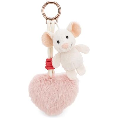 NICI Ciondolo per Borsa Love Topolina Mira 8 cm con Moschettone in Peluche Morbida, Idea Regalo NICI Ciondolo per Borsa Love Topolina Mira 8 cm con Moschettone in Peluche Morbida, Idea Regalo