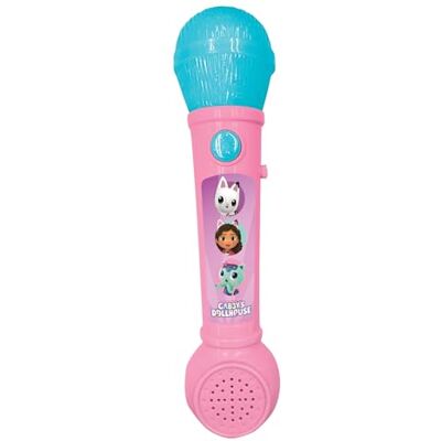 Lexibook , La casa delle Bambole di Gabby, Microfono Luminoso per Bambini, Gioco Musicale, Altoparlante Integrato, Effetti Luminosi, Melodie dimostrative Incluse, Rosa/Blu, Lexibook , La casa delle Bambole di Gabby, Microfono Luminoso per Bambini, Gioco Musicale, Altoparlante Integrato, Effetti Luminosi, Melodie dimostrative Incluse, Rosa/Blu,
