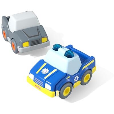 HABA Cars Crash Set con binari emozionante Set da Gioco per Bambini Pista da Corsa con Funzione di Crash per Costruire e Giocare creativi HABA Cars Crash Set con binari emozionante Set da Gioco per Bambini Pista da Corsa con Funzione di Crash per Costruire e Giocare creativi