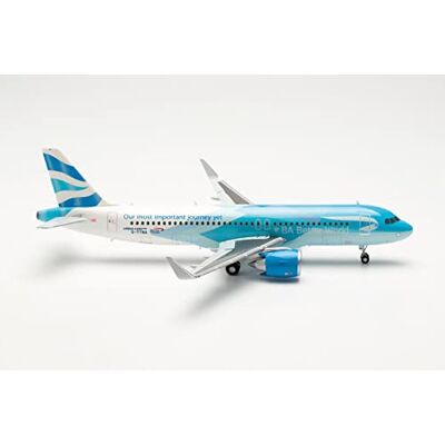 Herpa Aeromodello della Airbus A320neo"British Airways- BA Better World"" scala 1:200 modello di aereo, modello di aereo da collezione, miniatura deco, aereo senza supporto in plastica Herpa Aeromodello della Airbus A320neo"British Airways- BA Better World"" scala 1:200 modello di aereo, modello di aereo da collezione, miniatura deco, aereo senza supporto in plastica