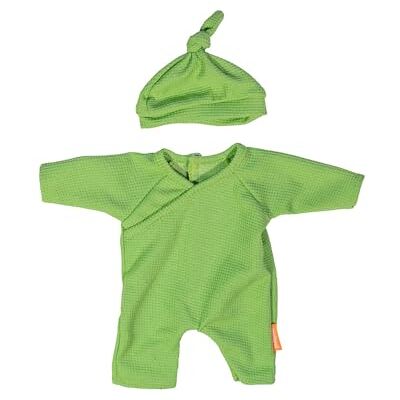 Miniland Vestiti per Bambola da 32 cm, Accessorio di Abbigliamento per Bambole, Pigiama con Cappello (Verde) Miniland Vestiti per Bambola da 32 cm, Accessorio di Abbigliamento per Bambole, Pigiama con Cappello (Verde)