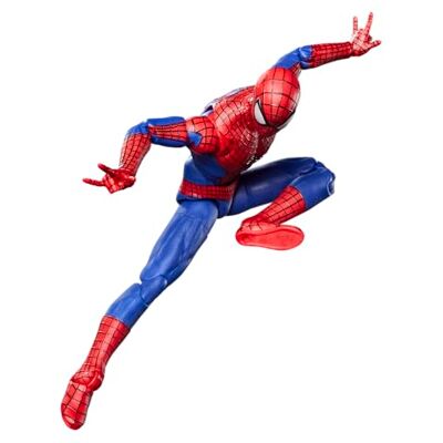 Marvel Hasbro Legends Series, The Amazing Spider-Man, action figure giocattolo collezionabile ispirata al film ""Spider-Man: No Way Home"" in scala da 15 cm Marvel Hasbro Legends Series, The Amazing Spider-Man, action figure giocattolo collezionabile ispirata al film ""Spider-Man: No Way Home"" in scala da 15 cm