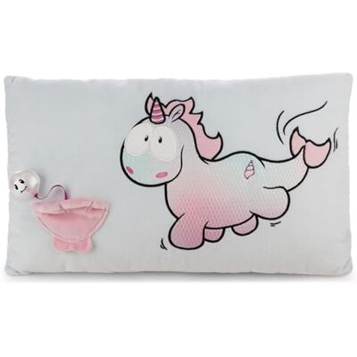 NICI Cuscino Unicorno Nerina 43x25 cm Morbido e Decorativo per Cameretta e Casa, Idea Regalo NICI Cuscino Unicorno Nerina 43x25 cm Morbido e Decorativo per Cameretta e Casa, Idea Regalo