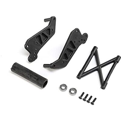 LOSI Wheelie Bar Set Black: LMT LOSI Wheelie Bar Set Black: LMT