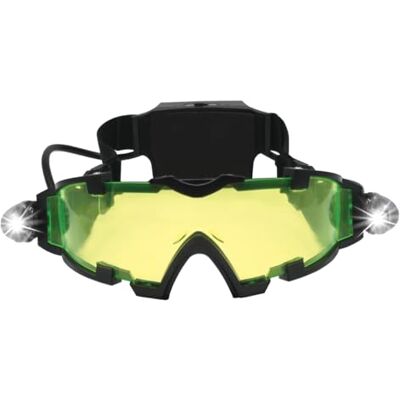 Lexibook Spy Mission, Occhiali Spia per la Visione Notturna, luci LED a Scomparsa, Vetro colorato Verde, Elastici Regolabili, Nero, Lexibook Spy Mission, Occhiali Spia per la Visione Notturna, luci LED a Scomparsa, Vetro colorato Verde, Elastici Regolabili, Nero,