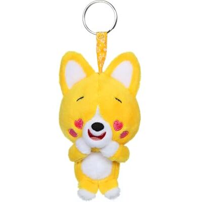 Gipsy Toys – Peluche Little Corgi Cuties 12 cm: Portachiavi Corgi – in Love Gipsy Toys – Peluche Little Corgi Cuties 12 cm: Portachiavi Corgi – in Love